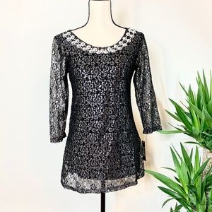 💖 3 for $20 💖 LaVanya Women Tunic Top *NWT*